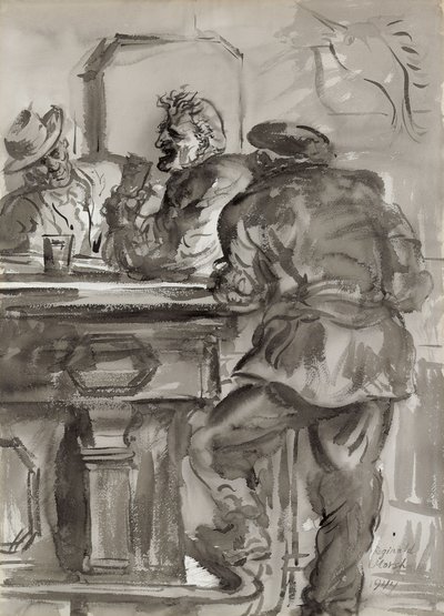 Bar Filósofo de Reginald Marsh