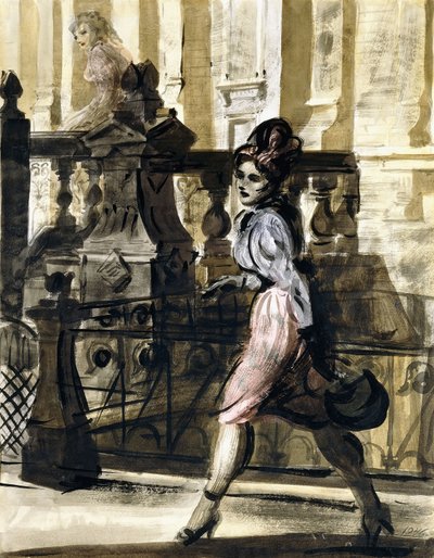 Paseo por el centro de Reginald Marsh