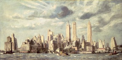 Bajo Manhattan de Reginald Marsh