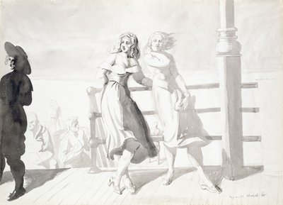 En el paseo marítimo de Reginald Marsh