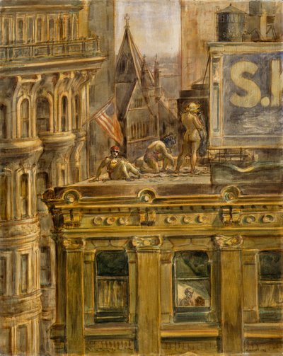 Vista desde mi ventana de Reginald Marsh