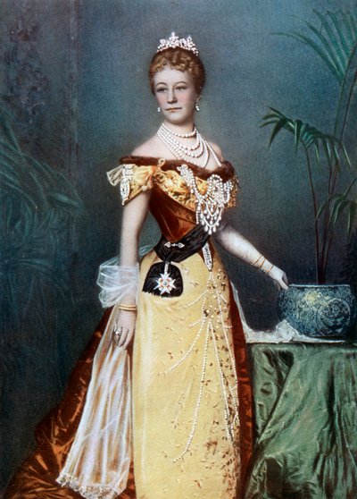 Auguste Viktoria, emperatriz alemana de Reichard and Lindner