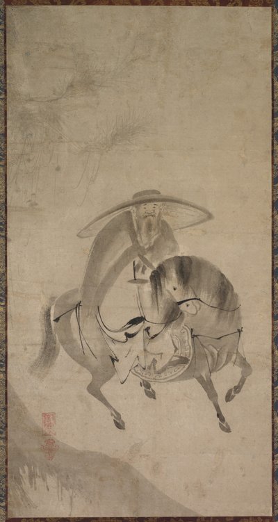 Su Dongpo montando un burro de Reietsu