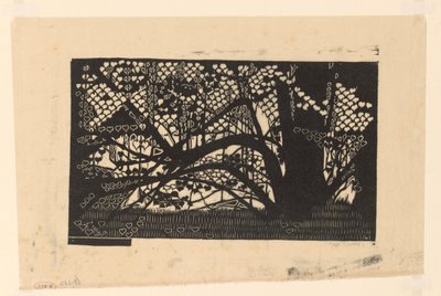 Árbol con hojas en forma de corazón de Reijer Stolk (signed by artist)
