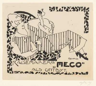 Meco de Rademaker para el desayuno de Reijer Stolk (signed by artist)