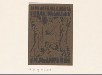 Ex libris de J. H. Plantenga de Reijer Stolk