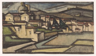 Vista de una ciudad italiana de Reijer Stolk