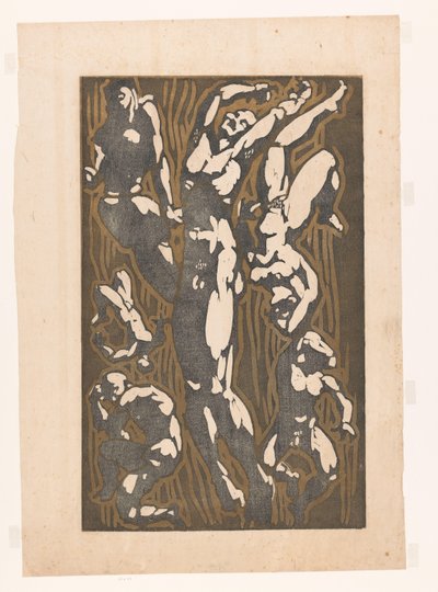 Figuras desnudas en diversas poses
Los condenados (título original) de Reijer Stolk