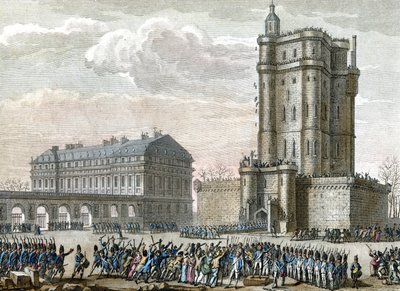 Destrucción del calabozo de Vincennes de Reiner Vinkeles