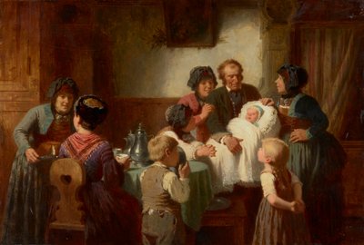 bautismo infantil de Reinhard Sebastian Zimmermann