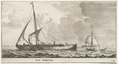 Barcos de Ámsterdam: Un mercante de Reinier Nooms
