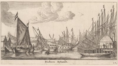 Isla de Bicker, Ámsterdam de Reinier Nooms, called Zeeman
