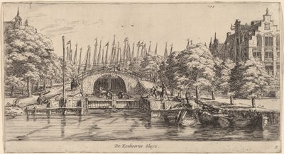 Eenhoorns Sluis de Reinier Nooms, called Zeeman