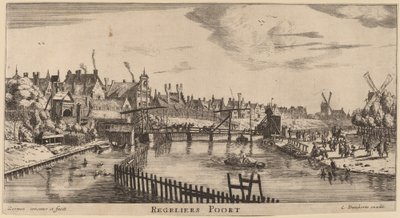 Puerta de Reguliers (Regeliers Poort) de Reinier Nooms, called Zeeman