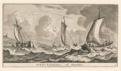 "Scholshuiten" o "Pinken" de Reinier Nooms, called Zeeman