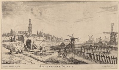Puerta de Zaagmolen de Reinier Nooms, called Zeeman