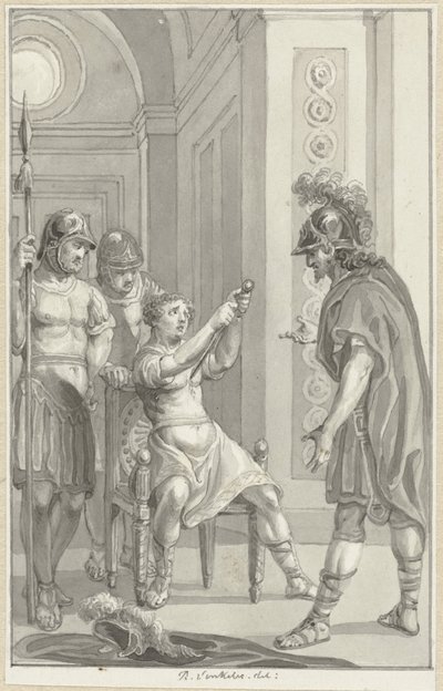 De dood van Gemellus de Reinier Vinkeles (I)