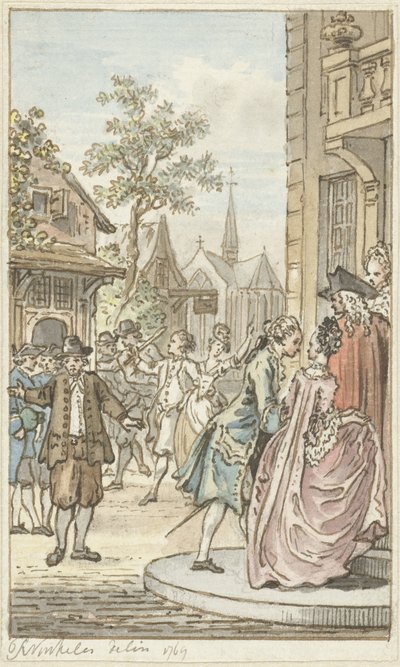 Lucas como Clarisse de Reinier Vinkeles (I)