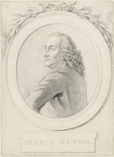 Retrato del Profesor Petrus Camper de Reinier Vinkeles (I)