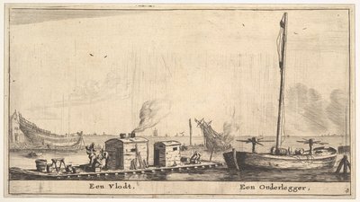 Una balsa y un Onderlegger de Reinier Zeeman