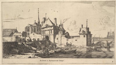 La puerta de entrada de San Bernardo en París de Reinier Zeeman