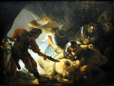 El cegamiento de Sansón de Rembrandt