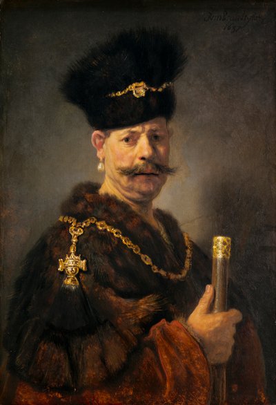 Un noble polaco de Rembrandt van Rijn