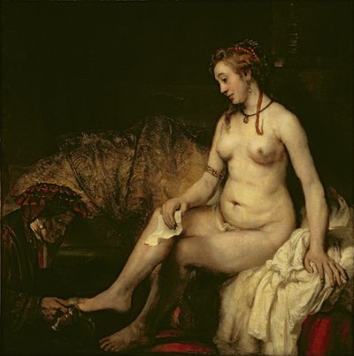 Betsabé bañándose de Rembrandt van Rijn
