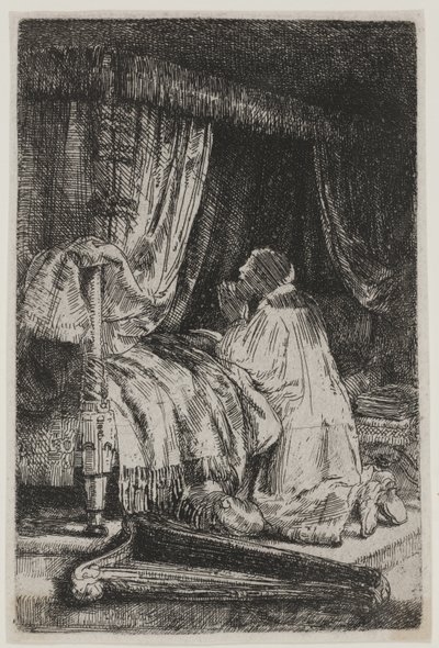 David en Oración de Rembrandt van Rijn