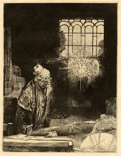 Doctor Fausto de Rembrandt van Rijn
