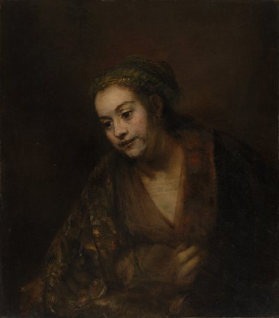 Hendrickje Stoffels, c.1650 de Rembrandt van Rijn