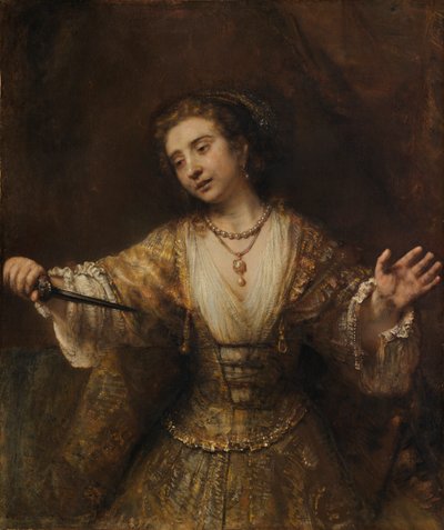 Lucrecia de Rembrandt van Rijn