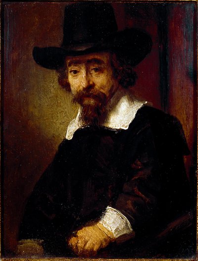 Retrato del Dr. Efraín Bueno de Rembrandt Harmensz. van Rijn