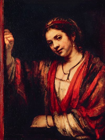 Retrato de Hendrickje Stoffels de Rembrandt Harmensz. van Rijn