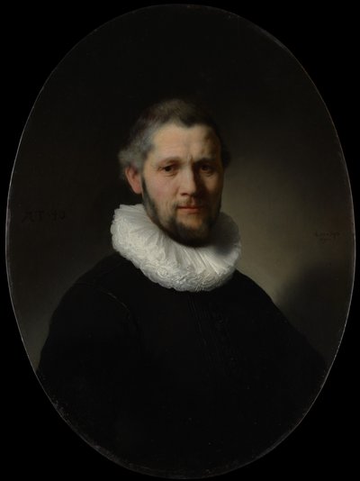 Retrato de un hombre de Rembrandt van Rijn
