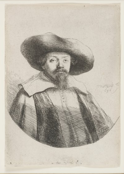 Samuel Manasseh Ben Israel, autor judío de Rembrandt van Rijn