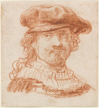 Autorretrato, c.1637 de Rembrandt van Rijn