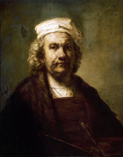 Autorretrato de Rembrandt van Rijn