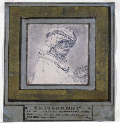 Autorretrato de Rembrandt van Rijn