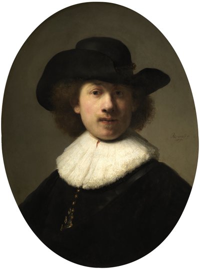 Autorretrato de Rembrandt Harmensz. van Rijn