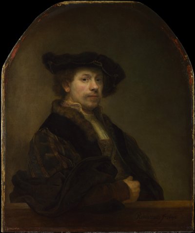Autorretrato a los 34 años de Rembrandt van Rijn