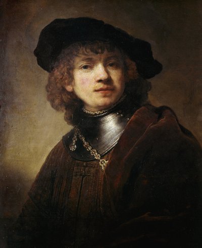 Autorretrato en el Gorgerin de Rembrandt van Rijn