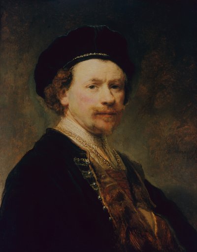 Autorretrato de Rembrandt Harmensz. van Rijn
