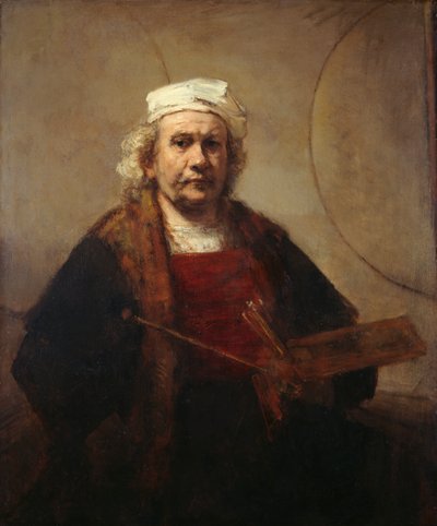 Autorretrato, c.1665 (óleo sobre lienzo) de Rembrandt Harmensz. van Rijn