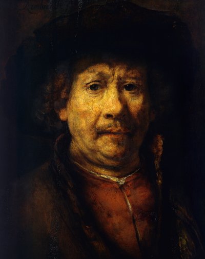 Autorretrato de Rembrandt Harmensz. van Rijn