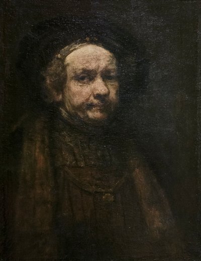 Autorretrato de Rembrandt Harmensz. van Rijn