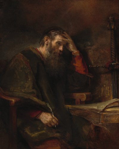 El Apóstol Pablo, c. 1657 de Rembrandt Harmensz van Rijn