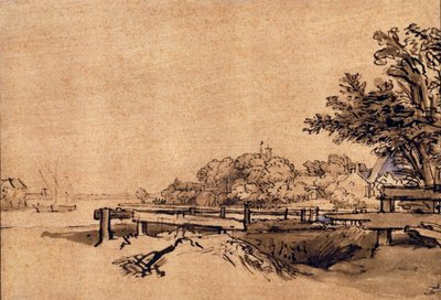 El muelle de Rembrandt van Rijn