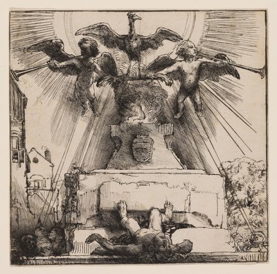 El Fénix o la estatua derrocada de Rembrandt Harmensz. van Rijn
