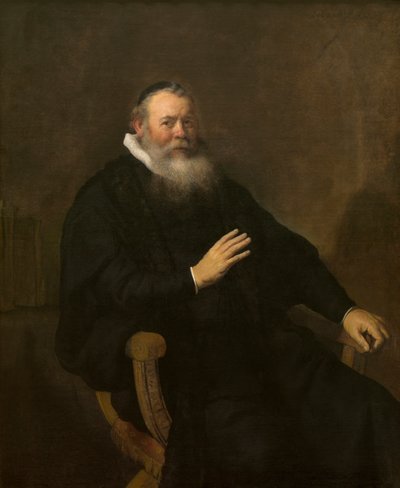 El predicador Eleazar Swalmius de Rembrandt Harmensz. van Rijn